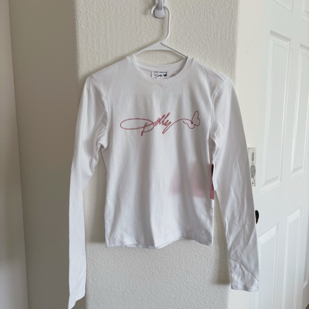 Good American- DOLLY BUTTERFLY SUPER STRETCH LONG SLEEVE